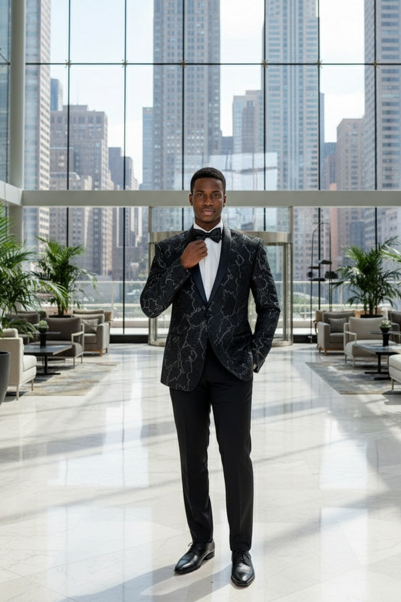 【Vaquera】21aw BLACK TUXEDO BLAZER Havana