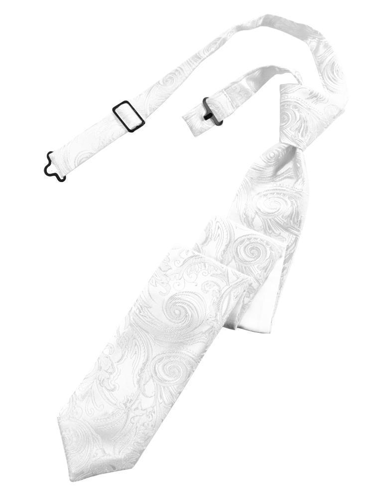 White Tapestry Necktie White Tapestry Necktie