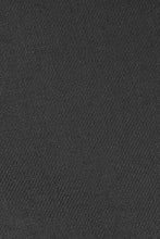BLACKTIE "Logan" Black Luxury Wool Blend Tuxedo Pants - Unhemmed