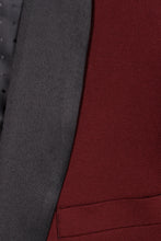 BLACKTIE "London" Kids Wine Tuxedo (5-Piece Set)