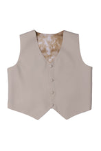 Little Tuxedos "Mason" Kids Tan Suit (5-Piece Set)