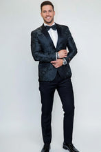 Xander Xiao "Amsterdam" Black Tuxedo Jacket