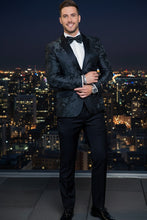 Xander Xiao "Amsterdam" Black Tuxedo Jacket