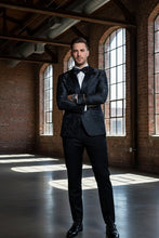 Xander Xiao "Amsterdam" Black Tuxedo Jacket