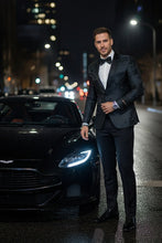 Xander Xiao "Amsterdam" Black Tuxedo Jacket
