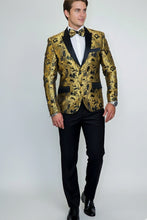 Xander Xiao "Amsterdam" Gold Tuxedo Jacket