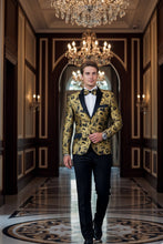 Xander Xiao "Amsterdam" Gold Tuxedo Jacket