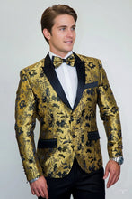 Xander Xiao "Amsterdam" Gold Tuxedo Jacket
