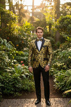 Xander Xiao "Amsterdam" Gold Tuxedo Jacket