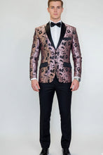 Xander Xiao "Amsterdam" Pink Tuxedo Jacket