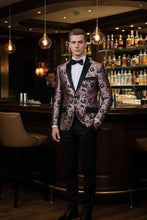 Xander Xiao "Amsterdam" Pink Tuxedo Jacket