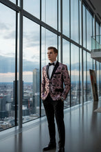 Xander Xiao "Amsterdam" Pink Tuxedo Jacket