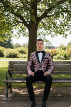 Xander Xiao "Amsterdam" Pink Tuxedo Jacket