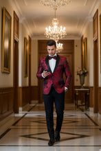Xander Xiao "Amsterdam" Red Tuxedo Jacket