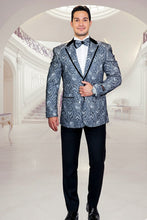 Xander Xiao "Atlantis" Black Blazer Jacket