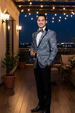 Xander Xiao "Atlantis" Black Blazer Jacket