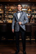 Xander Xiao "Atlantis" Black Blazer Jacket