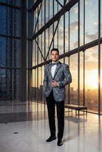 Xander Xiao "Atlantis" Black Blazer Jacket