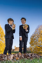 BLACKTIE "Kingston" Kids Onyx Black Tuxedo (5-Piece Set)