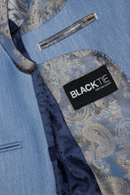 BLACKTIE "Liam" Kids Denim Blue Suit (5-Piece Set)