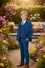 BLACKTIE "Liam" Kids Indigo Suit (5-Piece Set)