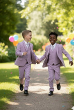 BLACKTIE "Liam" Kids Lavender Suit (5-Piece Set)