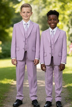 BLACKTIE "Liam" Kids Lavender Suit (5-Piece Set)