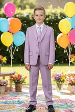 BLACKTIE "Liam" Kids Lavender Suit (5-Piece Set)