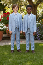 BLACKTIE "Liam" Kids Powder Blue Suit (5-Piece Set)