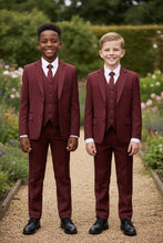 BLACKTIE "Liam" Kids Wine Suit (5-Piece Set)