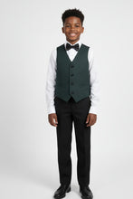 Little Tuxedos "Mason" Kids Hunter Green Suit (5-Piece Set)