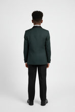 Little Tuxedos "Mason" Kids Hunter Green Suit (5-Piece Set)