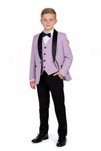 BLACKTIE "London" Kids Lavender Tuxedo (5-Piece Set)