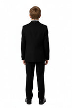 BLACKTIE "London" Kids Onyx Black Tuxedo (5-Piece Set)