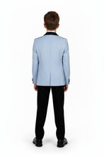 BLACKTIE "London" Kids Powder Blue Tuxedo (5-Piece Set)
