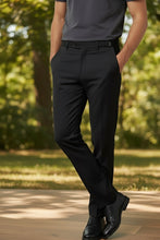 Cardi "Ethan" Black Super 150's Luxury Viscose Blend Suit Pants