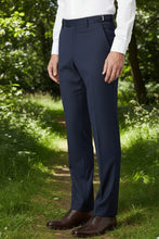 Cardi "Ethan" Navy Super 150's Luxury Viscose Blend Suit Pants