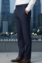 Cardi "Ethan" Navy Super 150's Luxury Viscose Blend Suit Pants