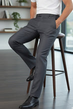 Cardi "Ethan" Steel Grey Super 150's Luxury Viscose Blend Suit Pants