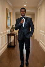 Xander Xiao "Havana" Black Tuxedo Jacket