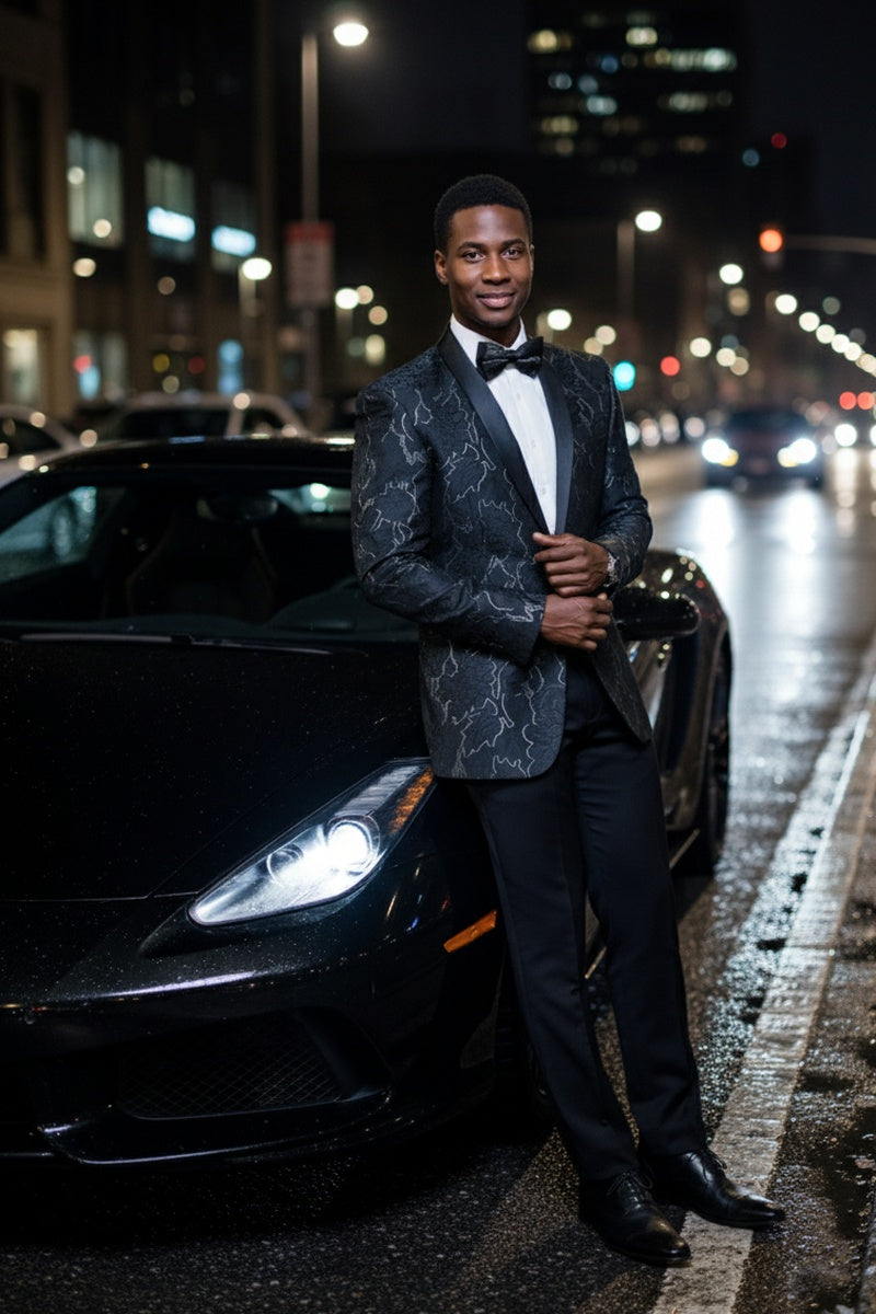 【Vaquera】21aw BLACK TUXEDO BLAZER Havana