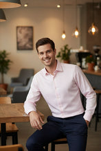 Cardi "Jamison" Pink Twill Spread Collar Dress Shirt