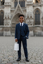 Little Tuxedos "Mason" Kids Navy Suit (5-Piece Set)