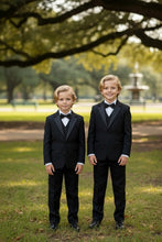 Little Tuxedos "Prodigy" Kids Black Tuxedo (5-Piece Set)