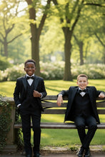 Little Tuxedos "Prodigy" Kids Dark Charcoal Tuxedo (5-Piece Set)