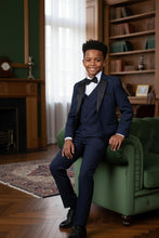 Little Tuxedos "Prodigy" Kids Navy Tuxedo (5-Piece Set)