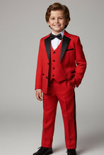Little Tuxedos "Prodigy" Red Tuxedo (5-Piece Set)