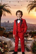 Little Tuxedos "Prodigy" Red Tuxedo (5-Piece Set)