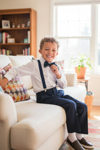 Little Tuxedos "Wyatt" Kids Navy 4-Piece Barn Wedding Set