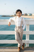 Little Tuxedos "Wyatt" Kids Sand 4-Piece Barn Wedding Set